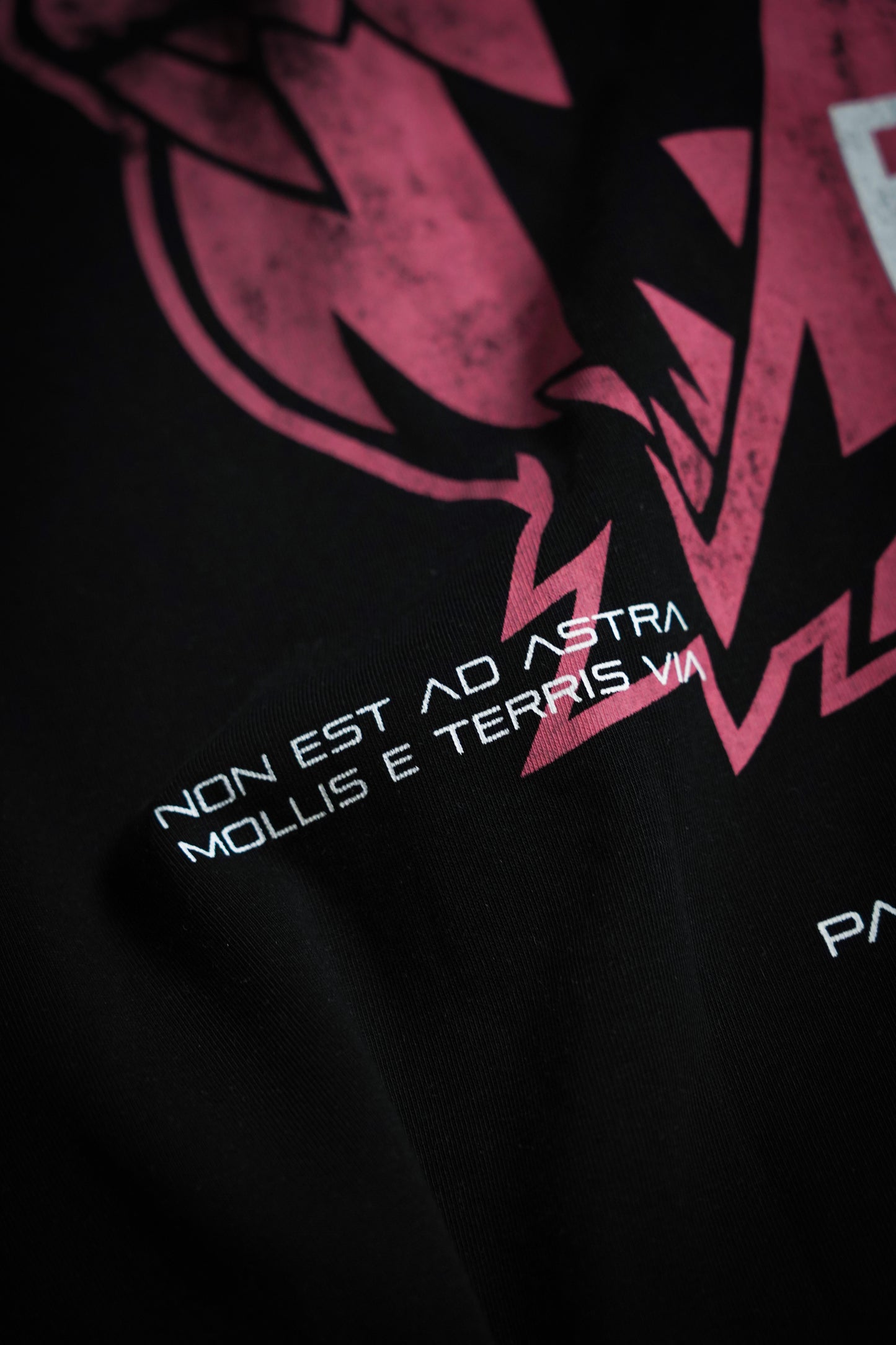 “We Are Infinite” (Premier Vintage) Oversized Cloak (Obsidian/Ember)