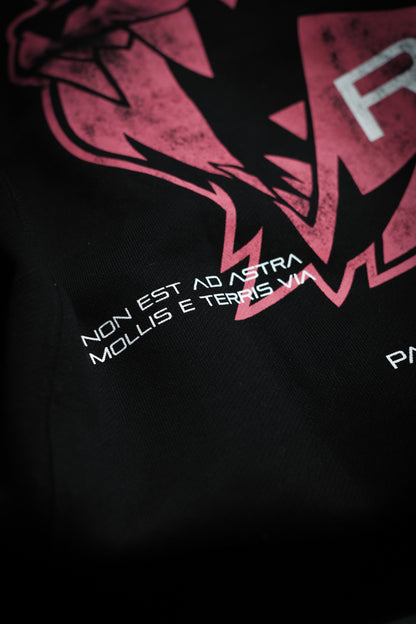 “We Are Infinite” (Premier FT) Oversized Jumper (Obsidian/Ember)