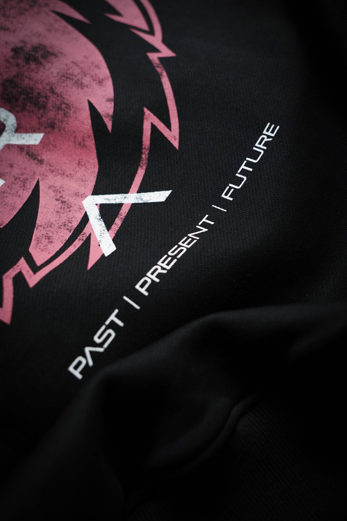 “We Are Infinite” (Premier FT) Oversized Jumper (Obsidian/Ember)