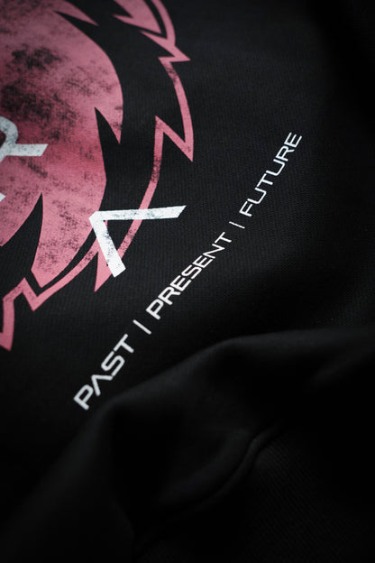 “We Are Infinite” (Premier FT) Oversized Jumper (Obsidian/Ember)