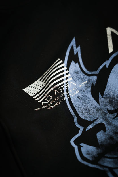 “We Are Infinite” (Premier FT) Oversized Jumper (Obsidian/Glacier)